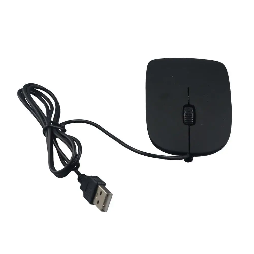 Notebook per PC 1200 dpi Nero Bianco 3d Roller Mouse da gioco Mouse per computer Mouse ottico Mouse cablato Mouse cablato USB