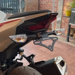 For Kawasaki Z500 Z 500 SE ABS 2024 2025 2026 Motorcycle Accessories License Plate Holder Tail Tidy Fender Eliminator Bracket