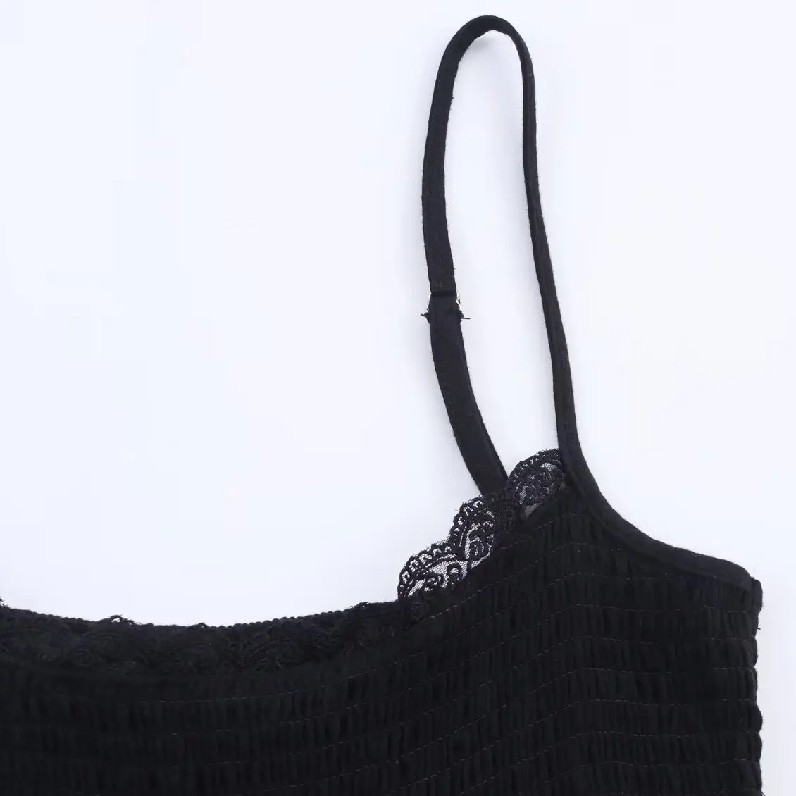 Faionable Lace Decorated ort Dr JNLEAOG Lente Nieuwe Dames Casual H-Line Sle Tee-Quarter Sve Polyester Dr