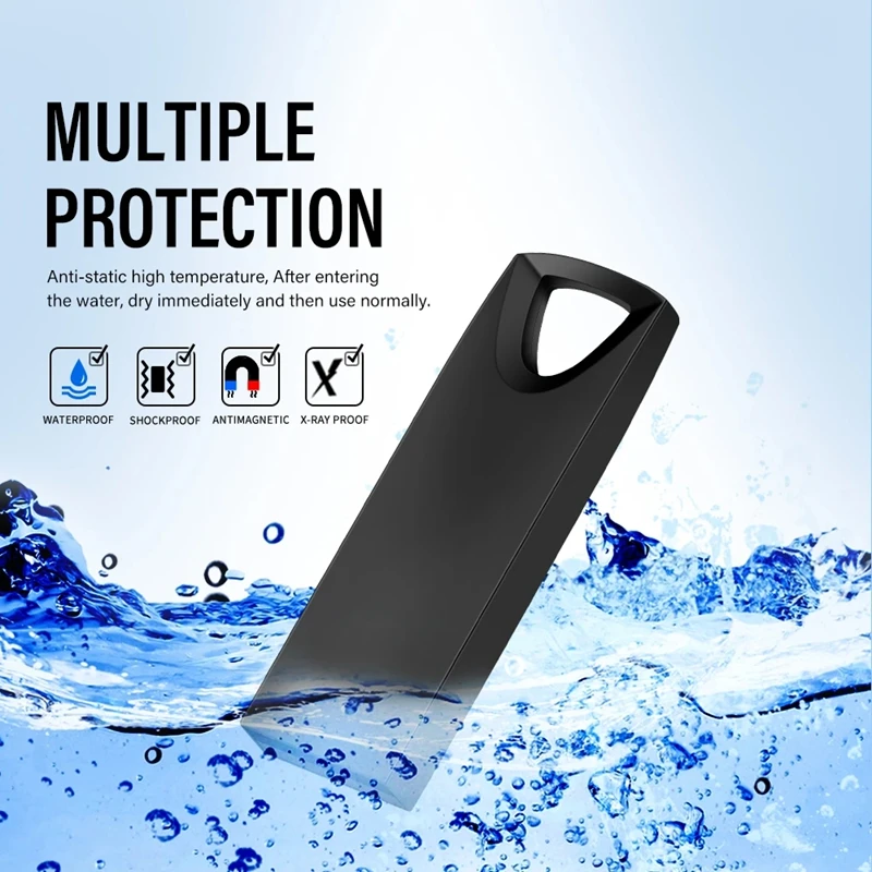 

Высокоскоростные металлические флэш-накопители USB 1 ГБ 2 ГБ 4 ГБ Pendrive 8 ГБ 16 ГБ Pen Drive 32 ГБ 64 ГБ Память USB-накопители Office 2025 Новый флэш-накопитель