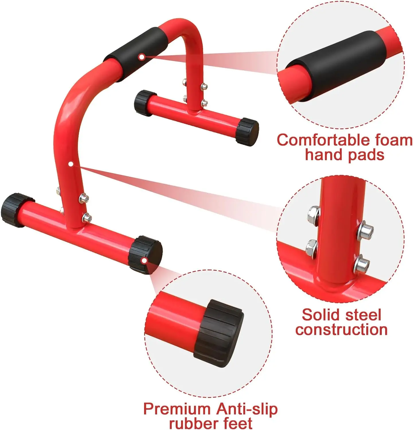 

Стальные параллельные брусья для калистеники, гимнастики и силовых тренировок, выдерживают нагрузку до 200 кг, для домашнего использования, черные
