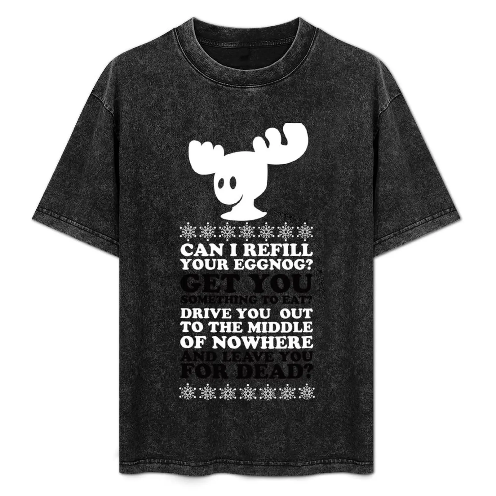 

Can I Refill Your Eggnog T-Shirt t shirt personalised t shirt man cotton T-Shirt