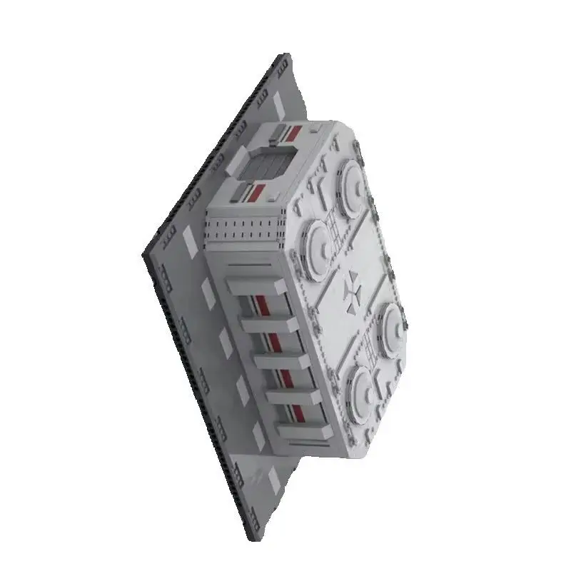 Moc blocos de construção república sistema base comunicações barracks modelo diy montar tijolos exibição arquitetura brinquedos natal presentes