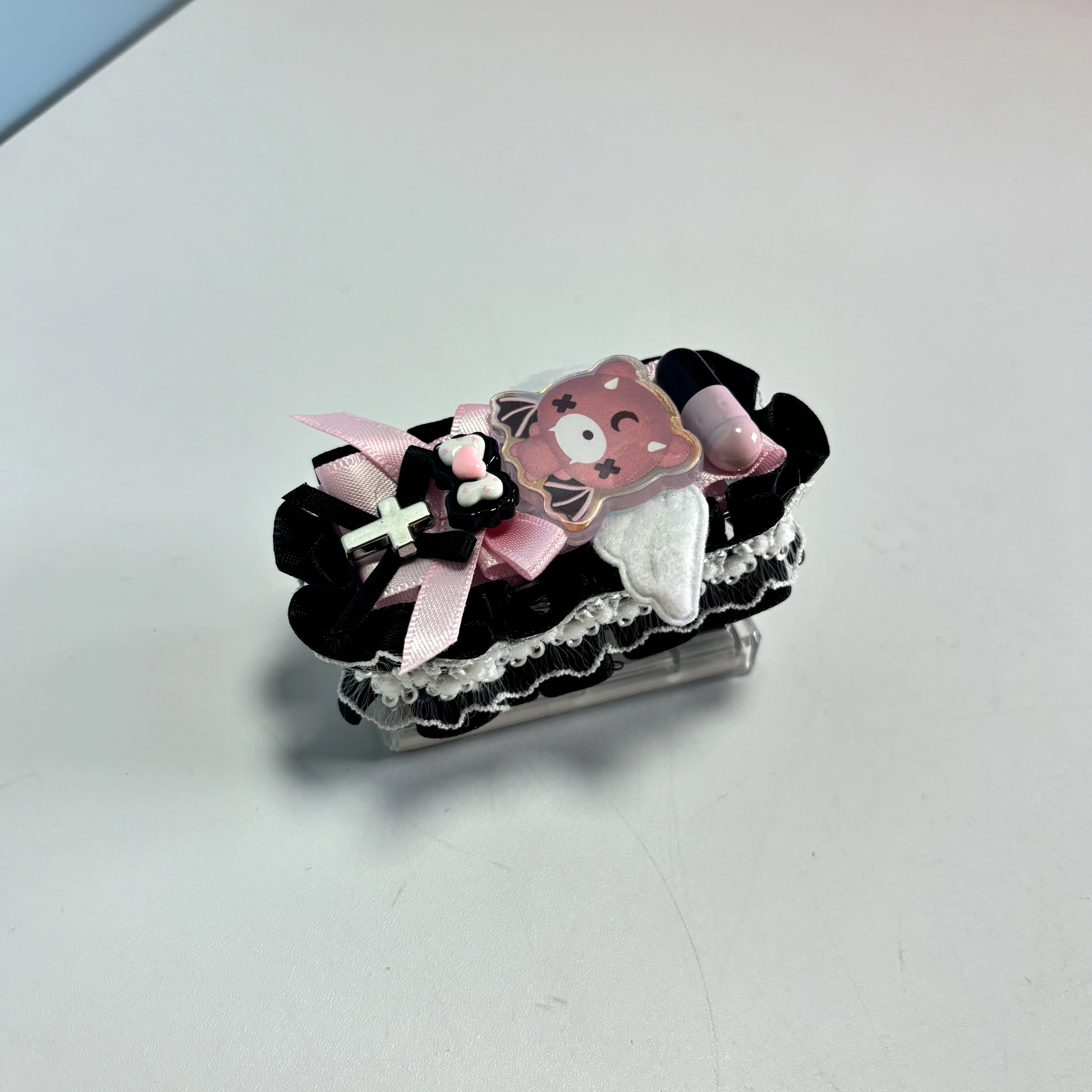 Kawaii Devil Bear Mini Stapler image
