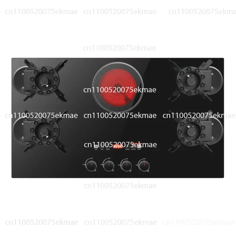 Foreign Trade 5-head Fire Flip Magic Dish Stove + Electric Ceramic Stove Liquefaction Gas