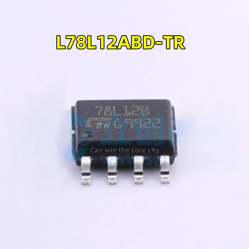 10 pieces New original L78L12ABD-TR screen: 78L12B linear regulator SUP SOP-8 package in stock