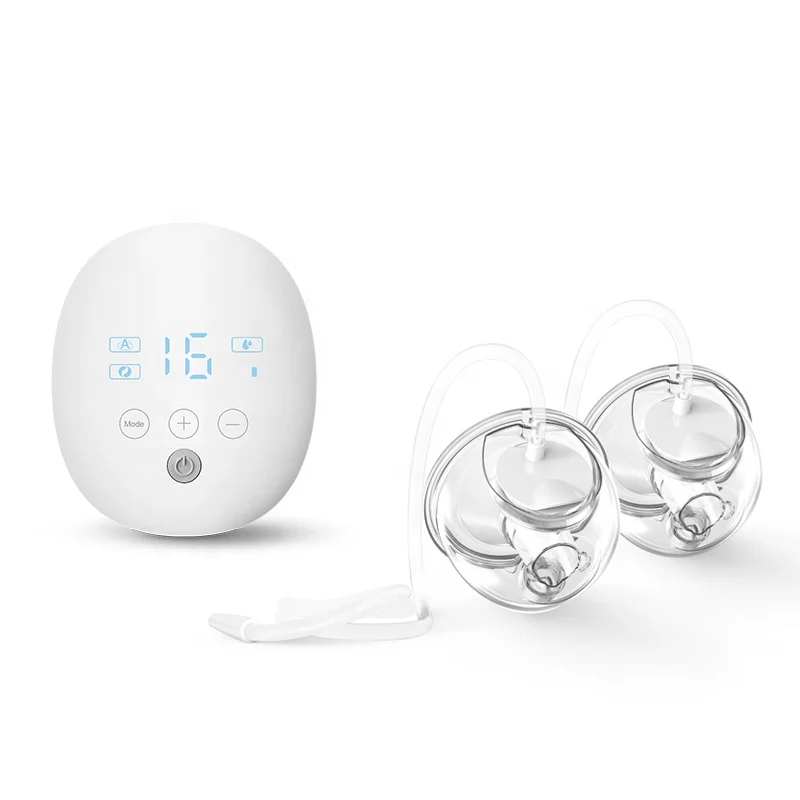 Bilateral electric breast pump with strong suction and low noise hands-free