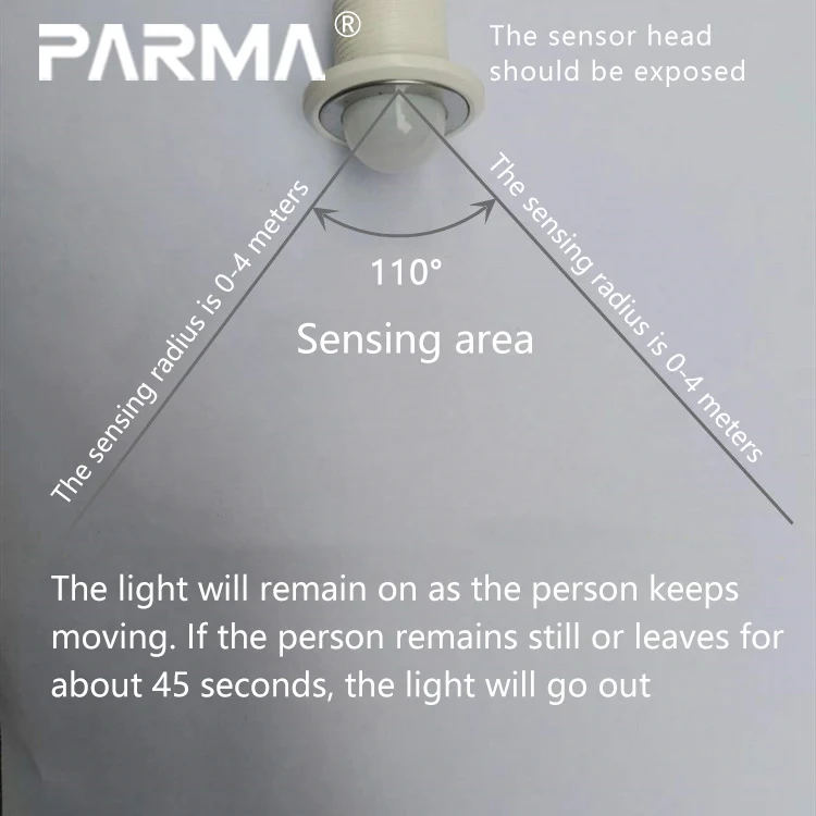 

DC3.7V 5V 12V 24V 36V PIR Motion Sensor Light Switch Time Delay/Mode Adjust Infrared Human Body Motion Detector Auto Control