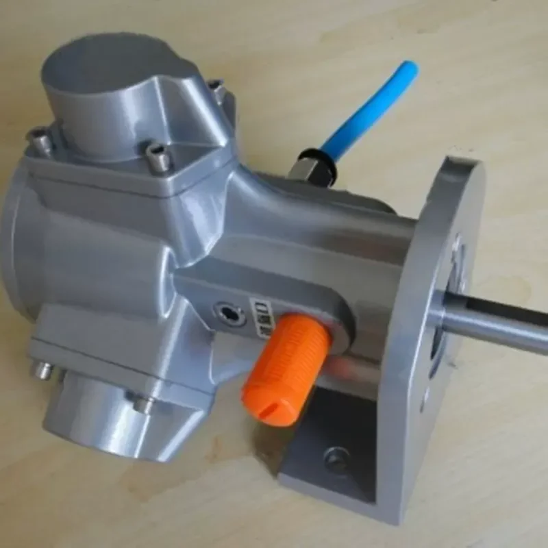 Factory Direct 0.25HP Pneumatic Piston Motor Horizontal Vertical Installation Blade Reversible Forward Rotation Air Start