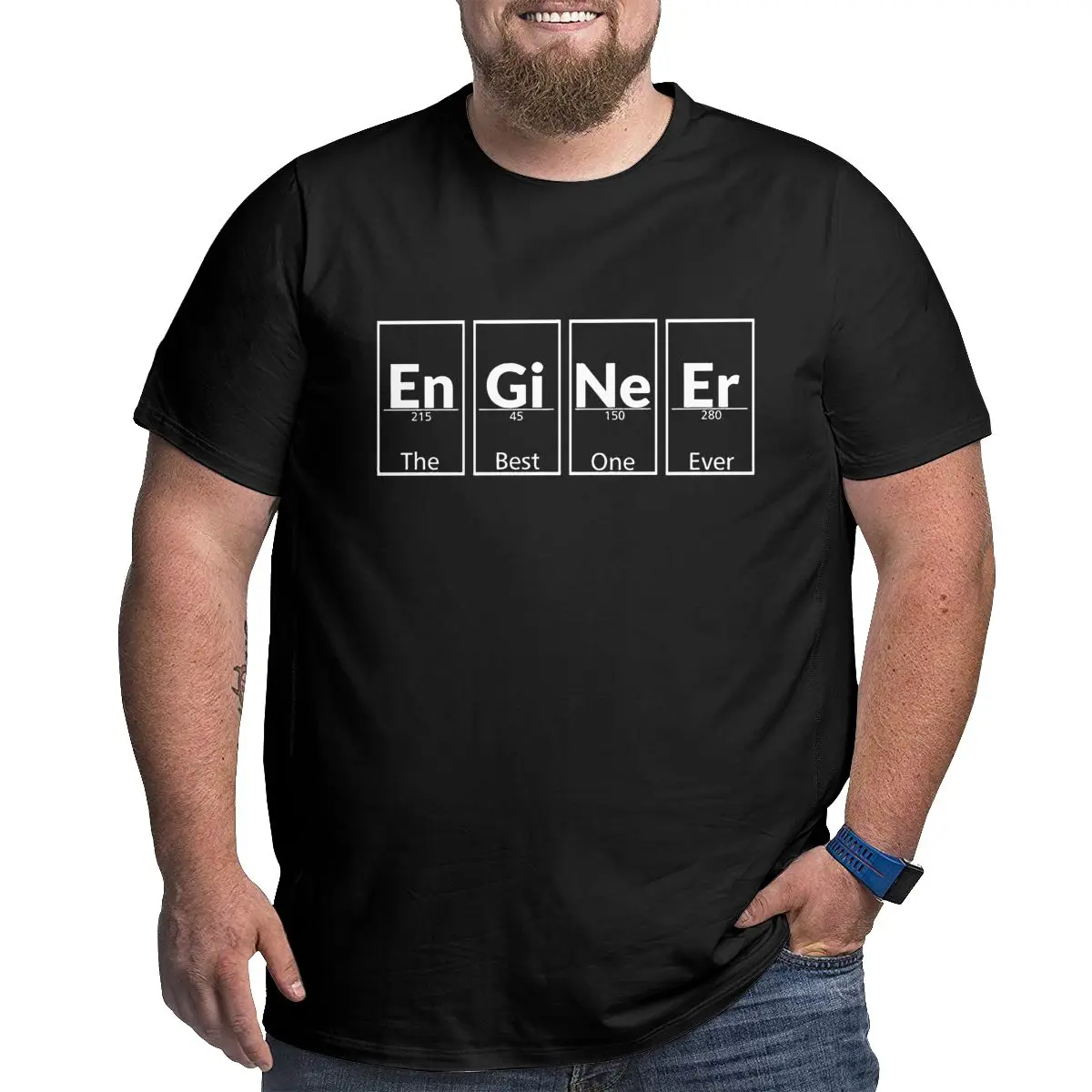 

Funny Engineer T Shirt 100% Cotton printed Tops T-shirts for men printed t-shirt O Neck Big Tall Tee Large 4XL 5XL 6XL T-Shirt