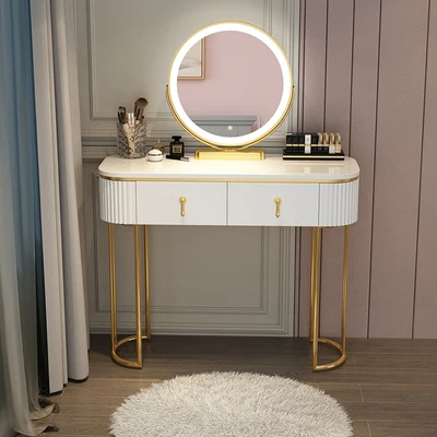 Nordic light luxury net red dressing table bedroom modern minimalist makeup table storage cabinet schminktische couffeuse meuble