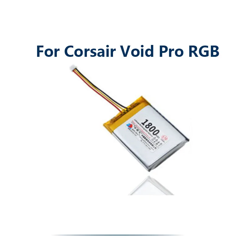 Tools Gift + Original 1500mAh & 1800mAh Battery For Corsair Void Pro RGB Headset Wireless Bluetooth Headphone Accumulator AKKU