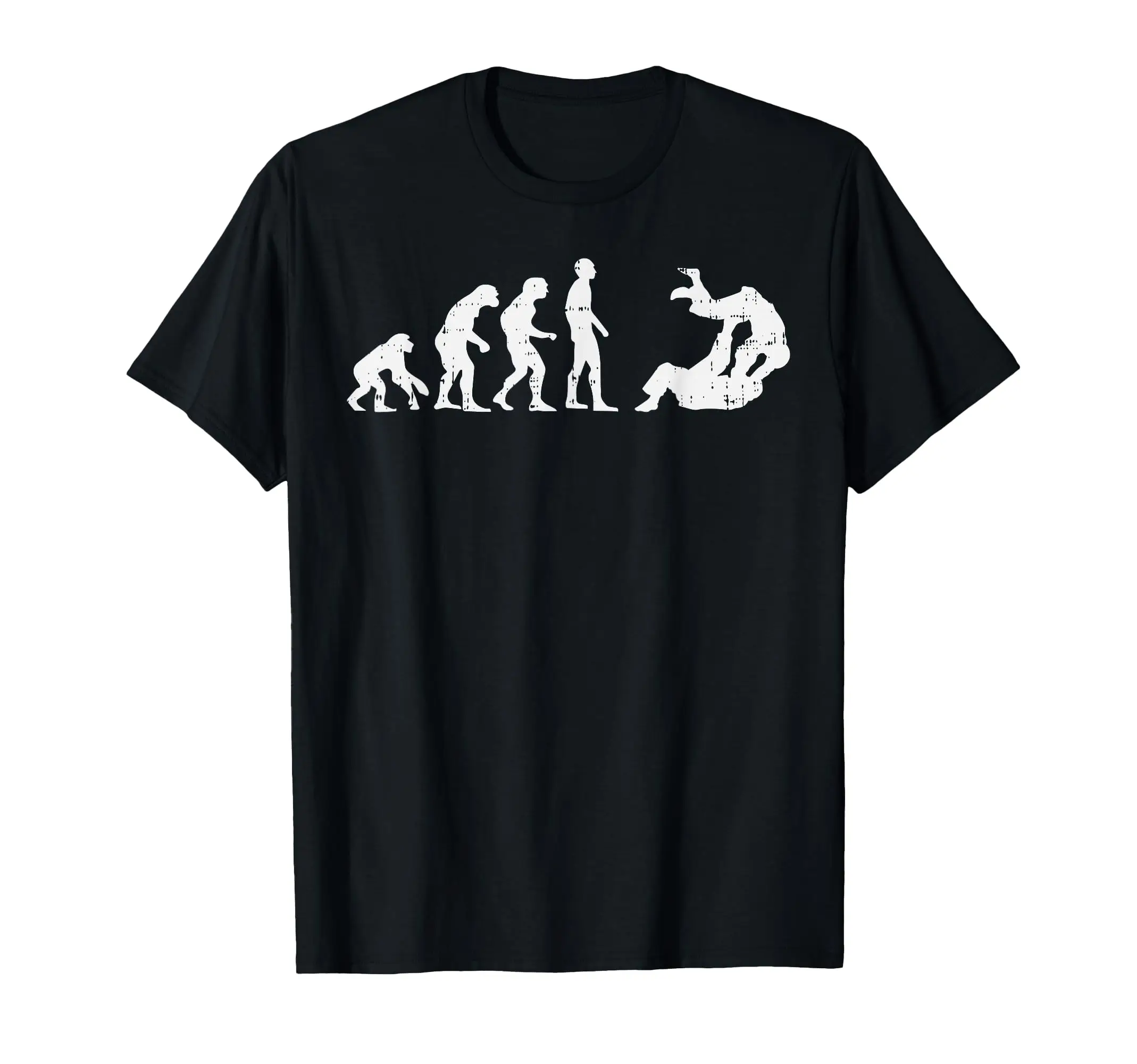 

Brazilian Jiu Jitsu Judo Evolution Funny Martial Arts Gift T-Shirt Classic Logo T Shirt and Stickers, Unisex Adult T Shirt