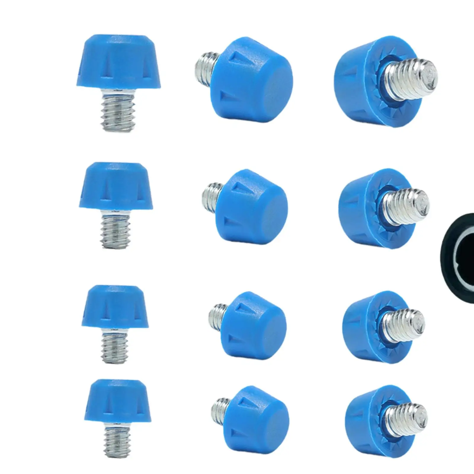 

12 Pieces Football Shoe Spikes Soccer Boot Studs Anti Slip with Wrench Practical Rugby Studs for Athletic Sneakers Training