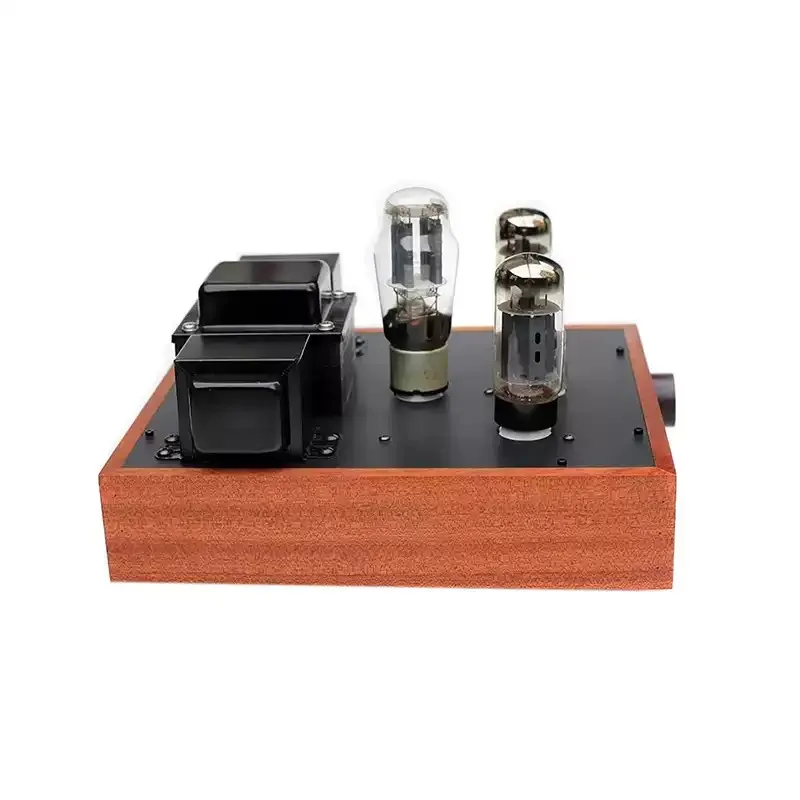 6N1/6N2 مضخم طاقة أنبوبي 6P3P EL34 6L6 5881، هيكل من الخشب الصلب، المرحلة الخلفية النقية