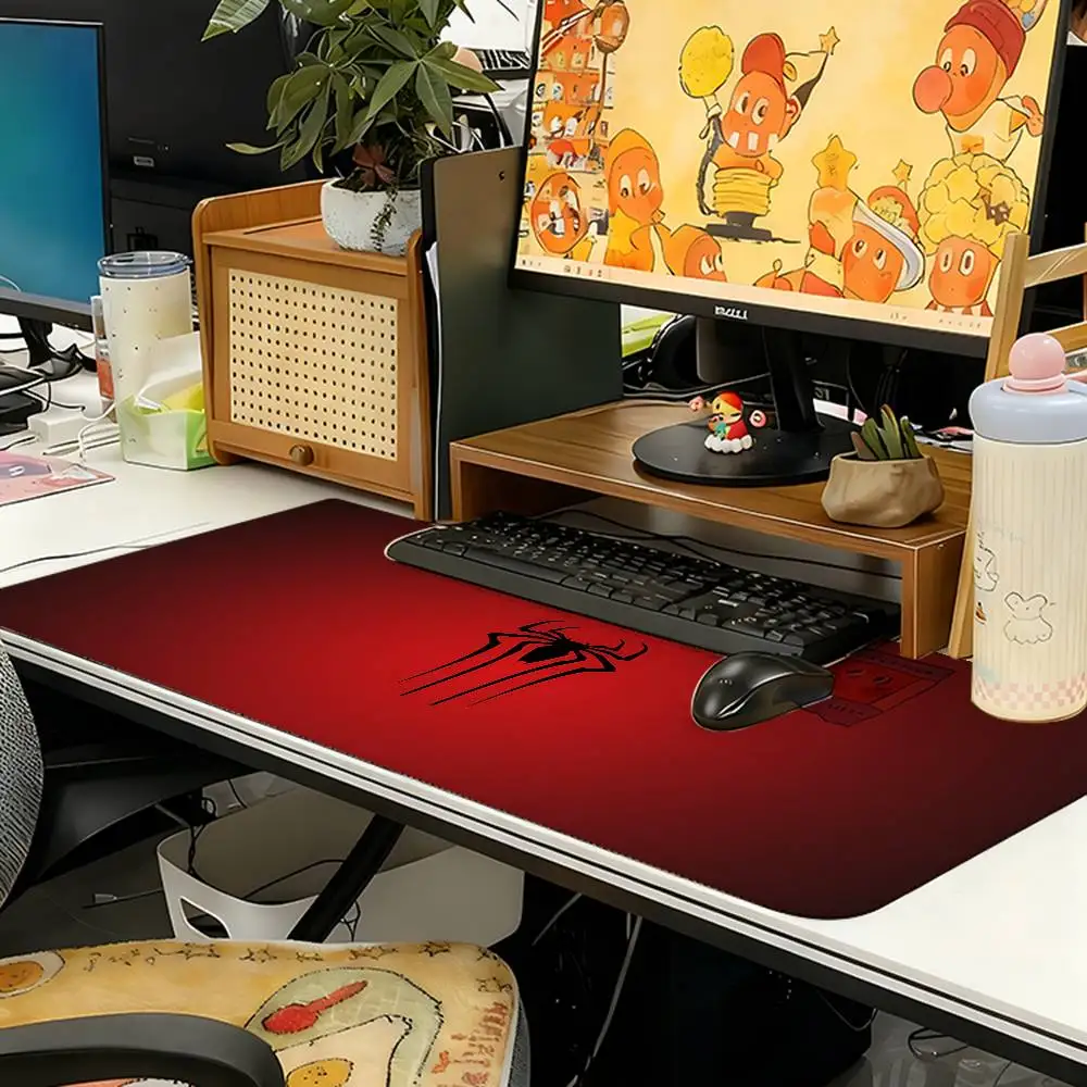 Cool-S-spider-man-Classic Mouse Pad Computer Mat Deskpad Laptop Keyboard Mat Office Large Landscape Mousepad