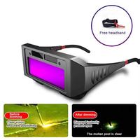 1PCS welding glasses automatic dimming welding welder welding goggles anti-glare arc goggles