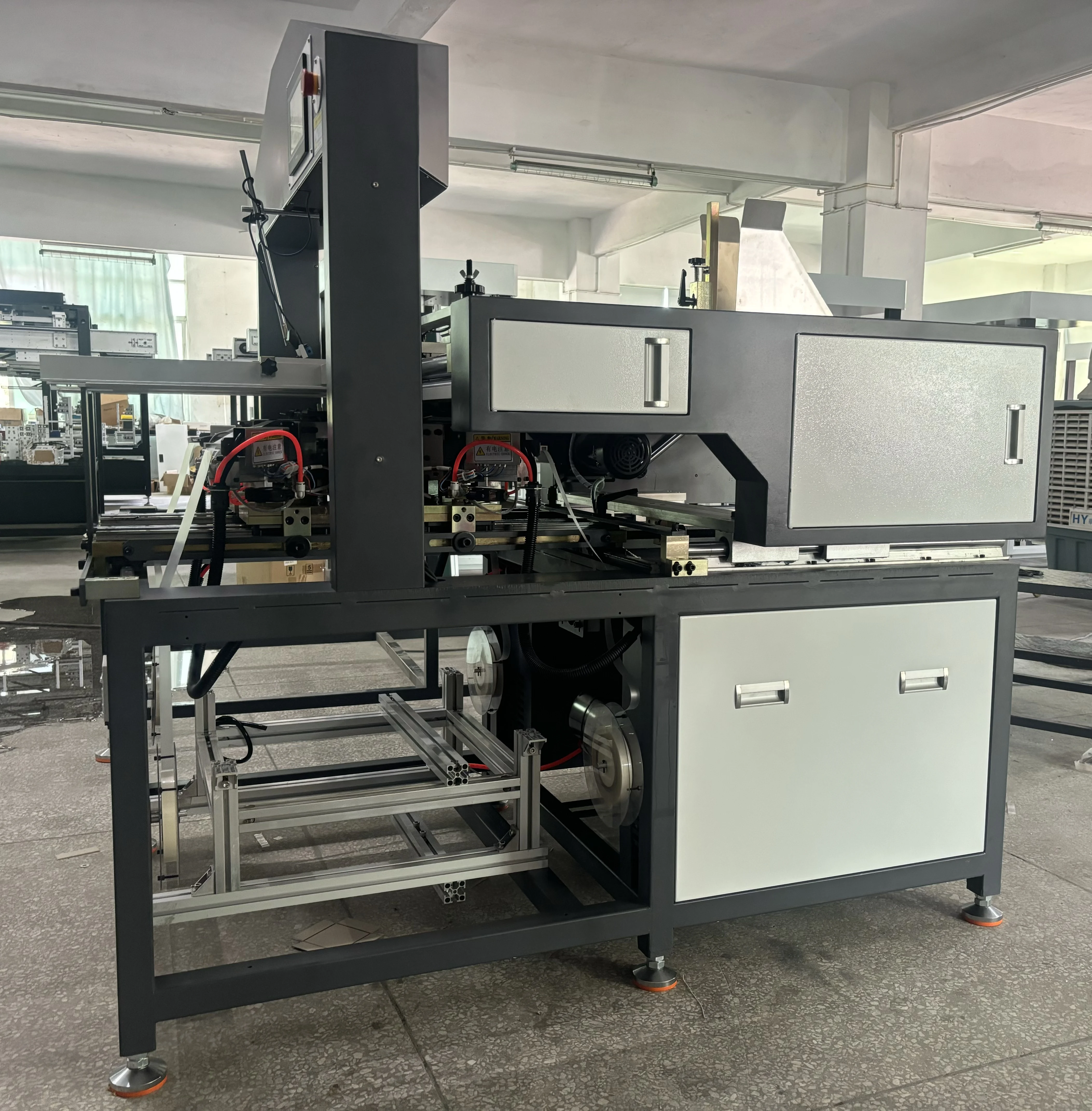 ZY-500 Automatic Rigid Box Corner Pasting Machine Cardboard Boxes Making Machine Boxes Packaging Forming Machines