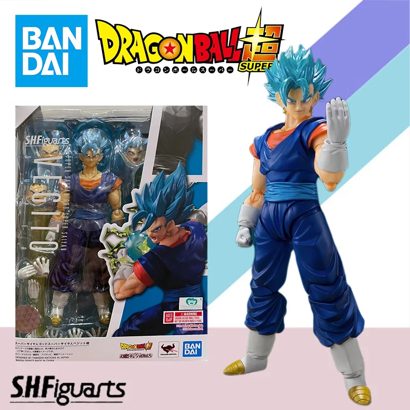 

Фигурка Bandai S.H. Фигуртс SHF Драконий жемчуг супер вегито супер сайян Бог Аниме Фигурка Готовая модель комплект
