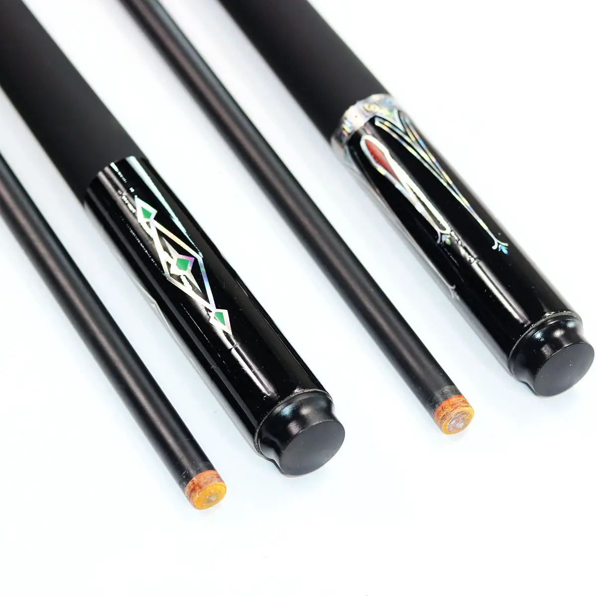 Factory Direct Wholesale Price Pool Cue Stick 57inch 12.5-13mm Tip  Carbon Graphite Billiard Pool Stick Random Color