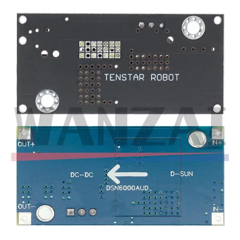 Automático Step-Up Step-Down Módulo de Alimentação, conversor ajustável, 20W, 5-32V para 1.3-35V, XL6009 Upgrade, XL6019