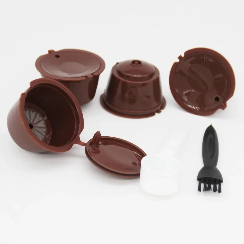 1Pcs Reusable Coffee Capsule Kits for Nescafe Dolce Gusto Machine Refillable Capsules Pod Compatible Filter Cups Dispenser