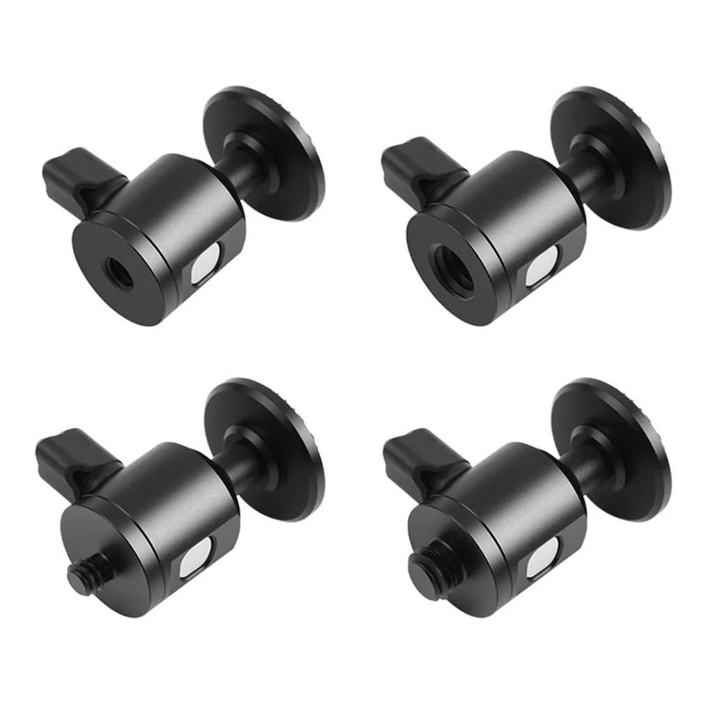 Multifunctional 360 Degree Ball Head Tripod Screw Mount Accessories