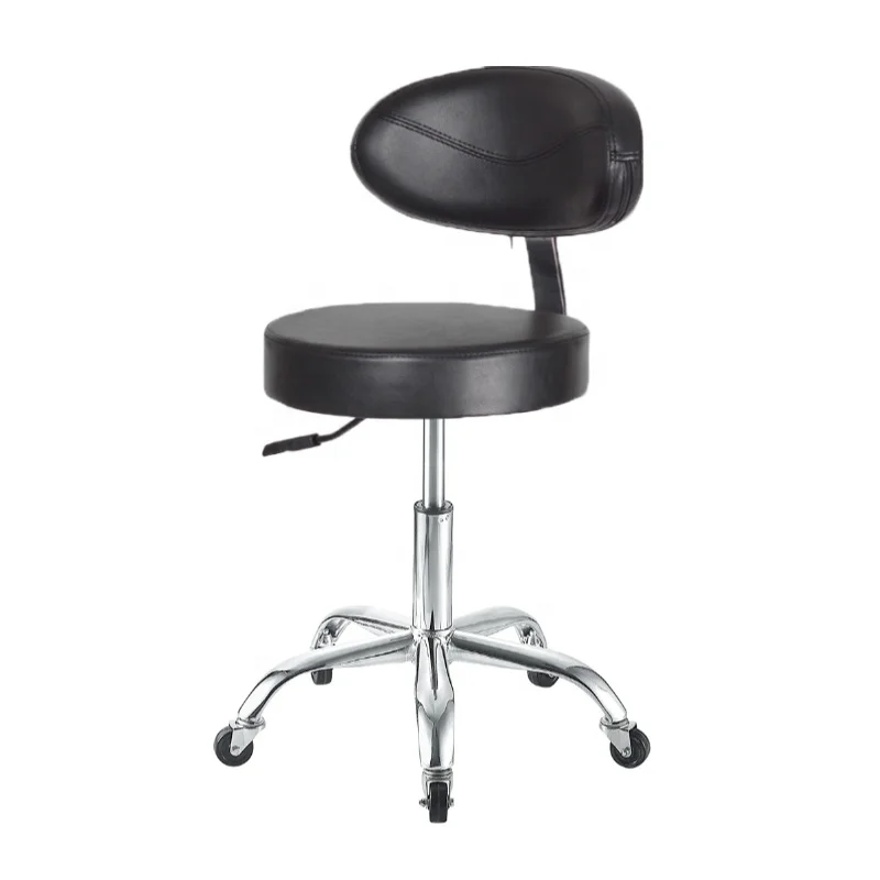 Yoocell Adjustable Barber Tattoo Salon Stool Hydraulic Rolling Chair Facial Massage Spa