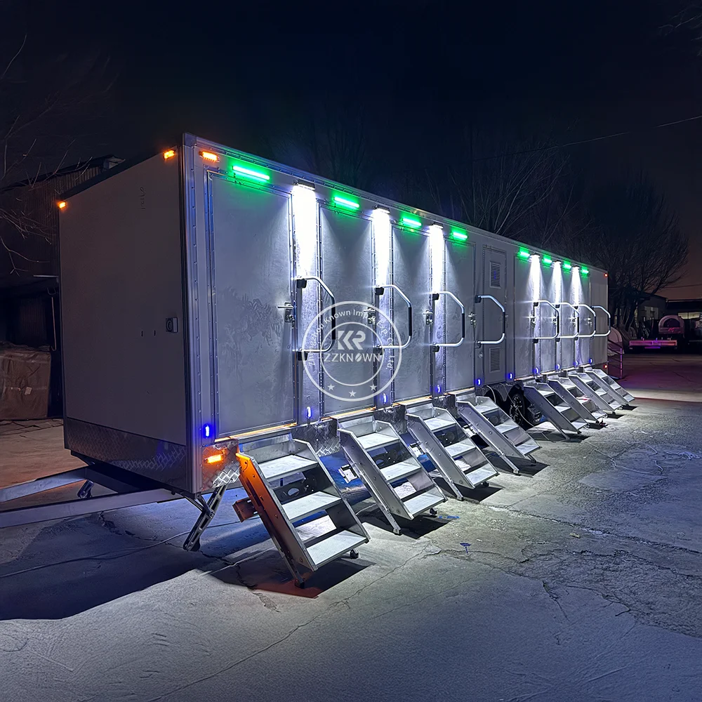 Mobile Restroom Cabin Mobile Washrooms Bathroom Trailers Portable Toilet Mobile Toilet Trailer
