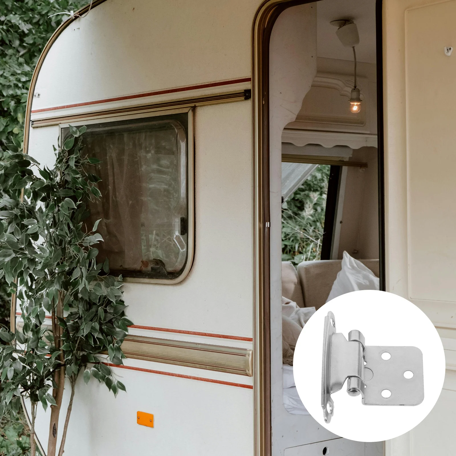 

Сверхмощная стальная петля для шкафа для автофургона, самозакрывающаяся петля, замена плавной работы, фурнитура для кемпера, петли для прицепа