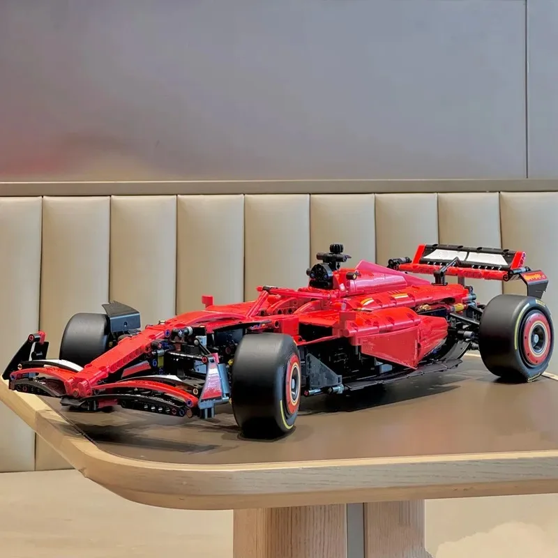 مجموعة مكعبات بناء سيارات السباق 1361 قطعة، مجموعة نماذج ميكانيكية متوافقة مع 42207، لعبة تجميع المجموعة B DIY للبالغين، جمع #5