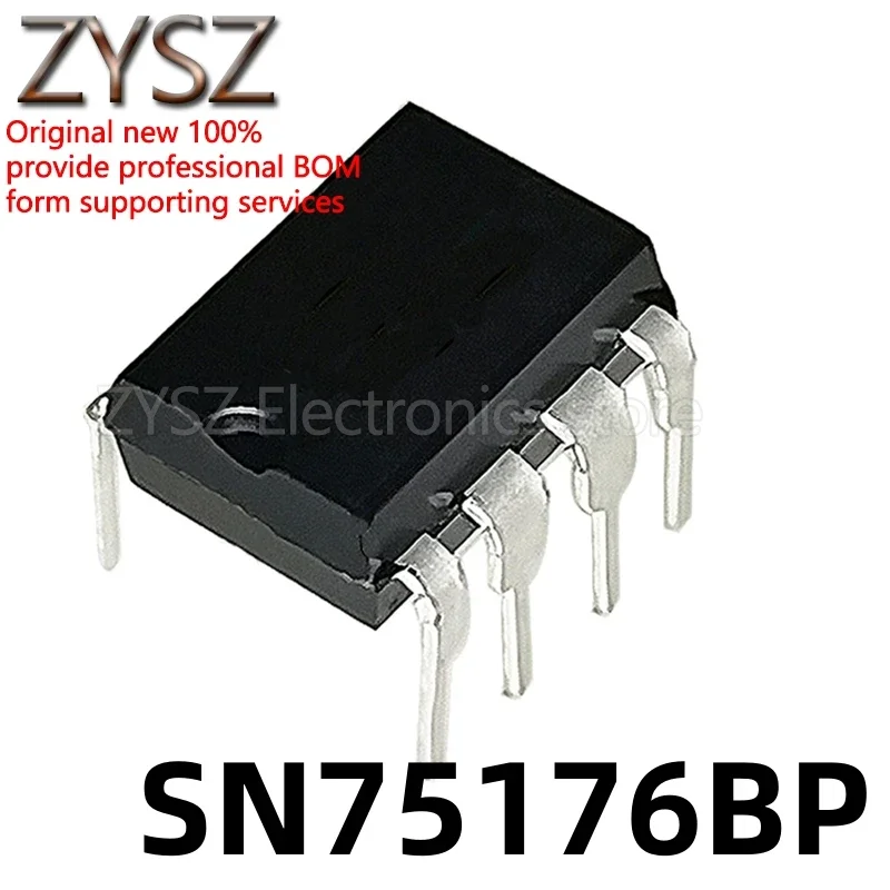 5PCS SN75176BP in-line DIP8 driver receiver chip