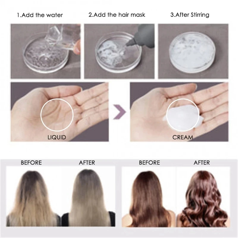 5/10pcs 8 Seconds Salon Hair Mask Masil Hair Restoration Premium Treatments Keratin Repairing Supple Hydration Hair Care Mask