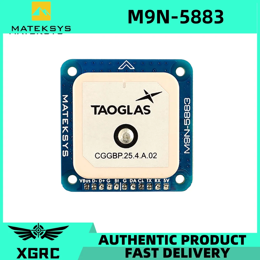 

MATEK MATEKSYS GNSS COMPASS M9N-5883 GPS for Long Rang RC FPV Drone