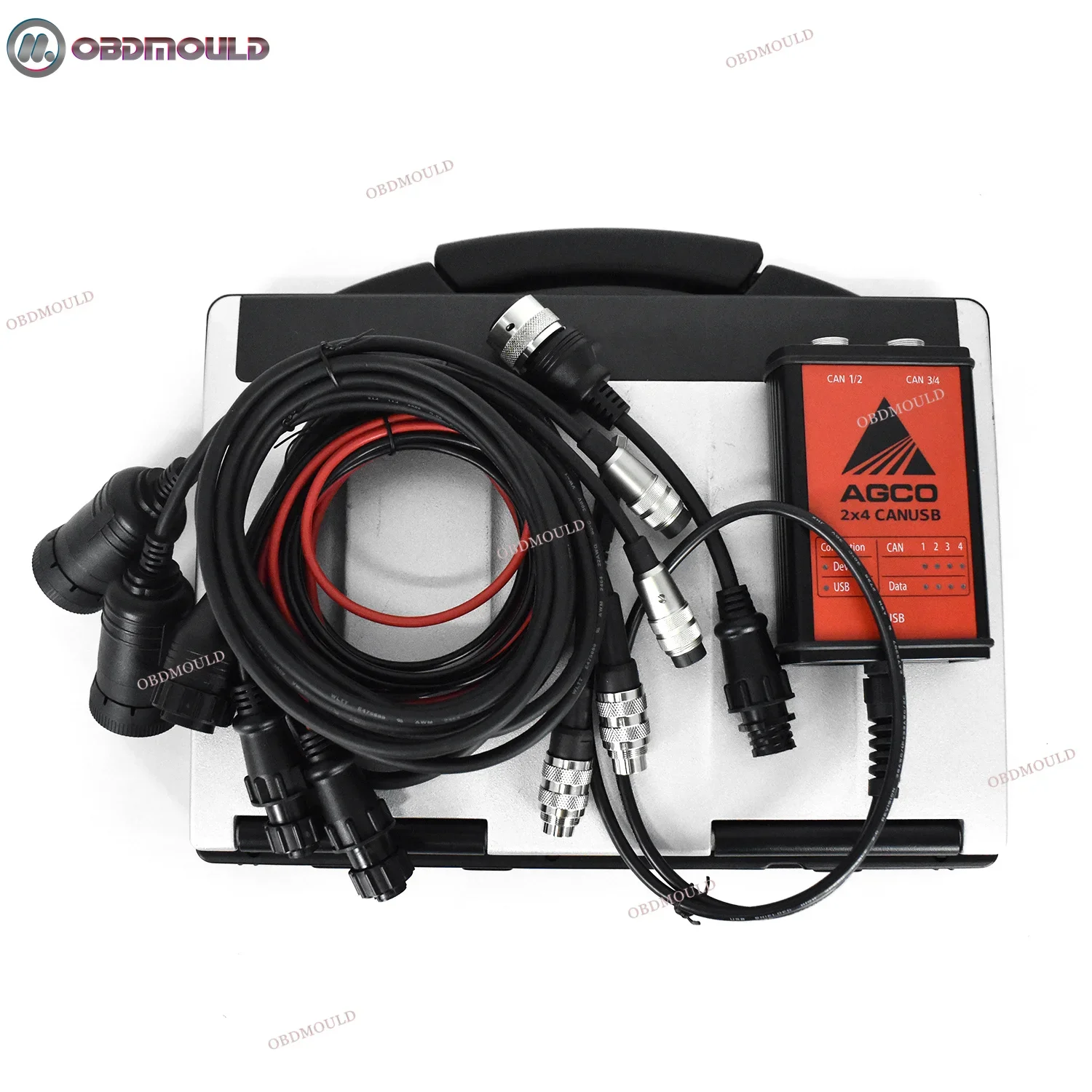 Agricultural For AGCO OEM Diagnostic Scanner EDT FENDT FenDias AGCO CANUSB Interface Electronic Diagnostic Tool and CF53 laptop