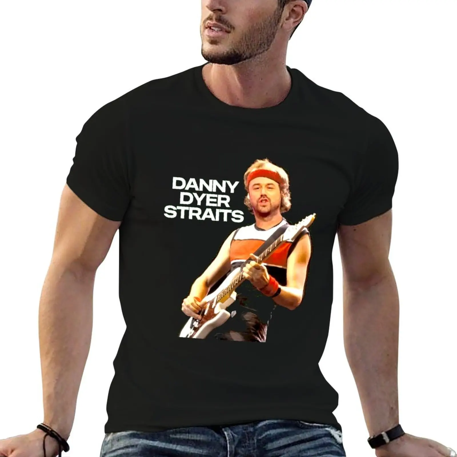 

man 100 for cotton t Danny percent man Dyer graphic shirts T-Shirt Straits shirt t