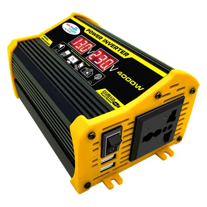 

300W Power Inverter DC12V To 220V AC DC12V To 220V AC Car Inverter With Dual USB Ports Auto Charger Converter Car Power Inverter