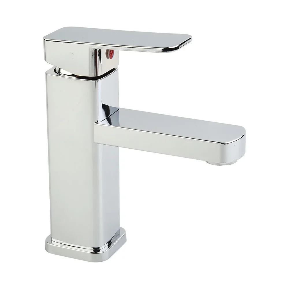 Basin Sink Bathroom Faucet Deck Mounted Hot Cold Water Mixer Taps Lavatory Sink Tap Bathroom Kitchen Faucets