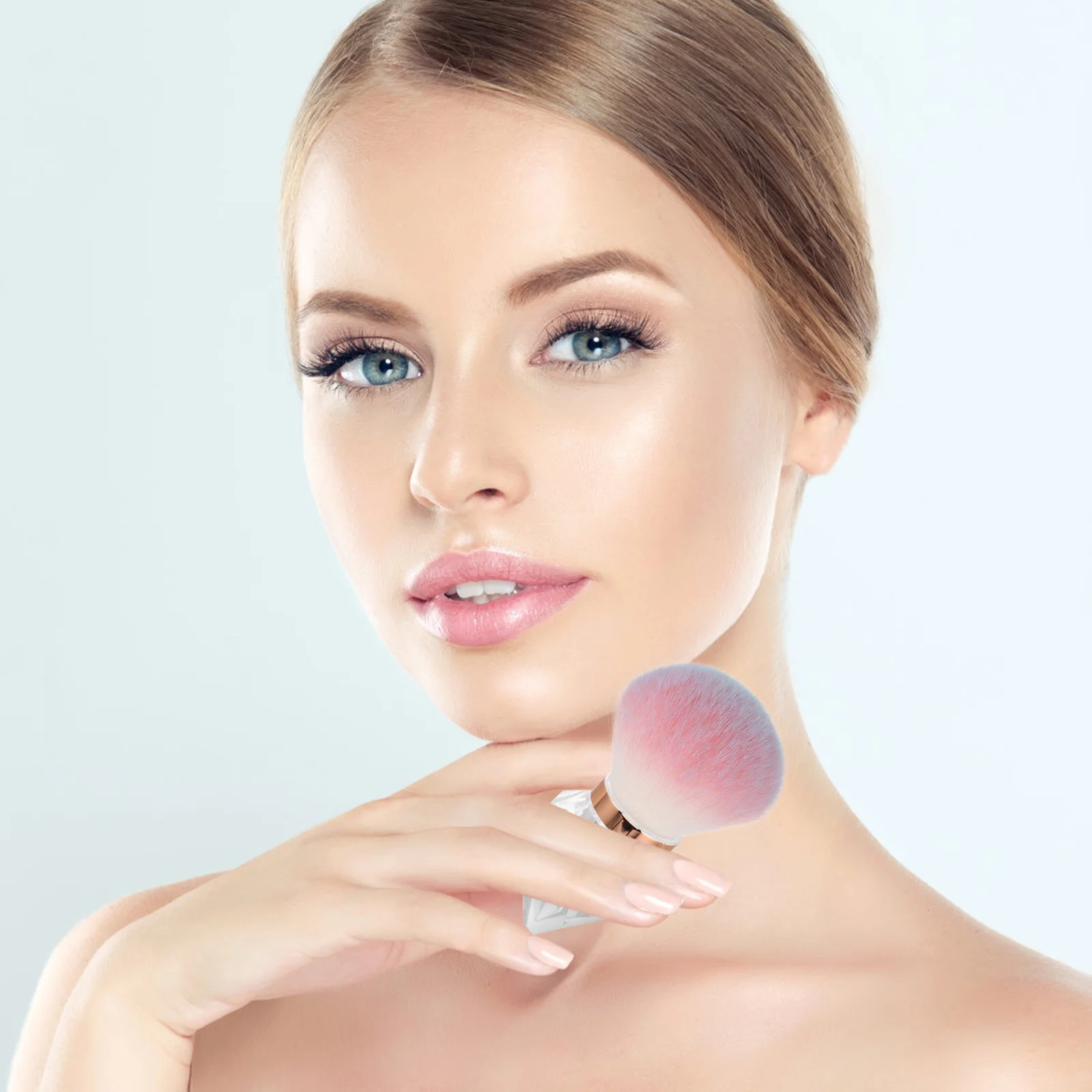 

Nail Dust Brush Makeup Brushes Disposable Blush Blusher Body Powder Dusting for Liquid Shampoo