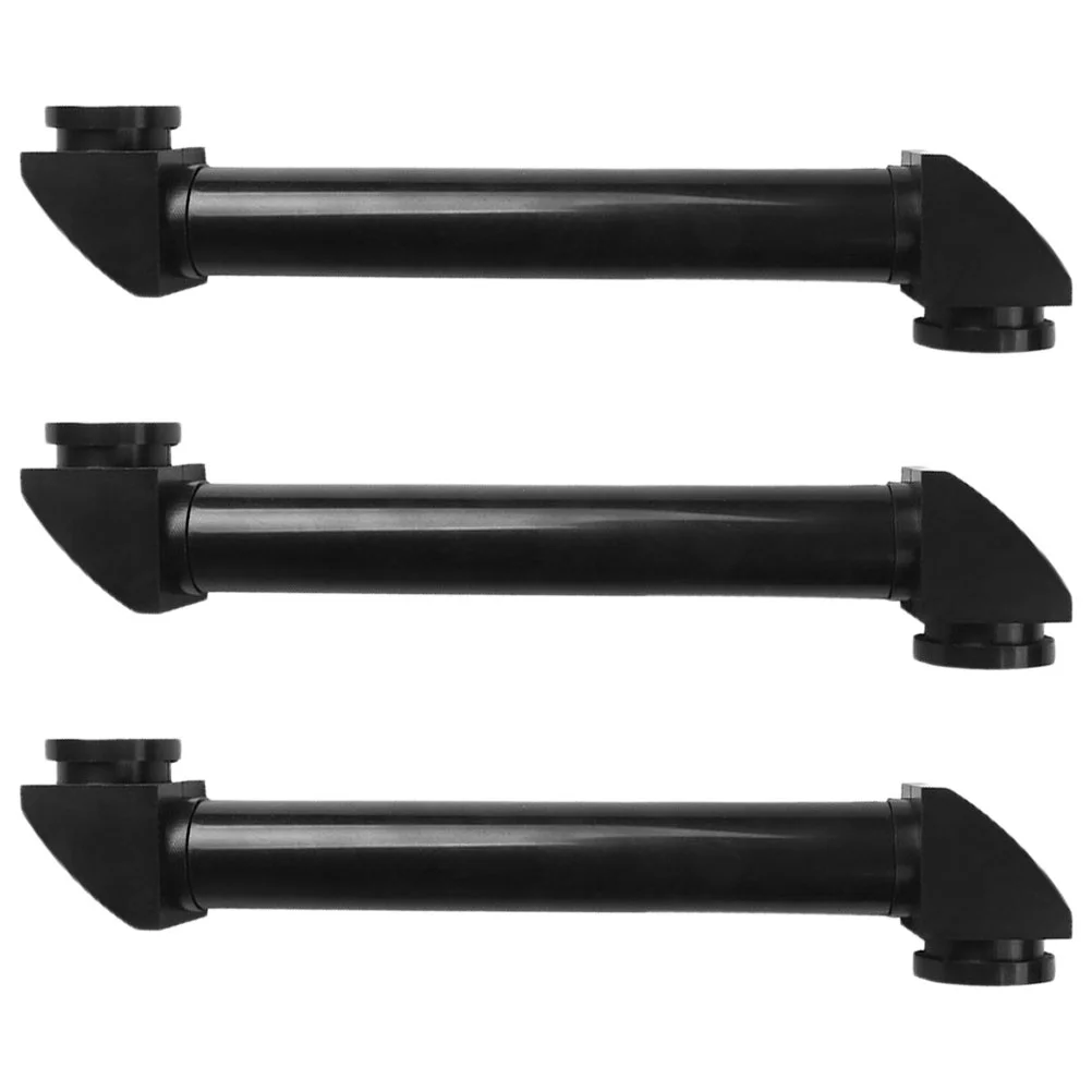 

3 Pcs Detachable Kids Adults Optical Experiment Science Teaching Equipment Portable Black Tube Reflection Mirror