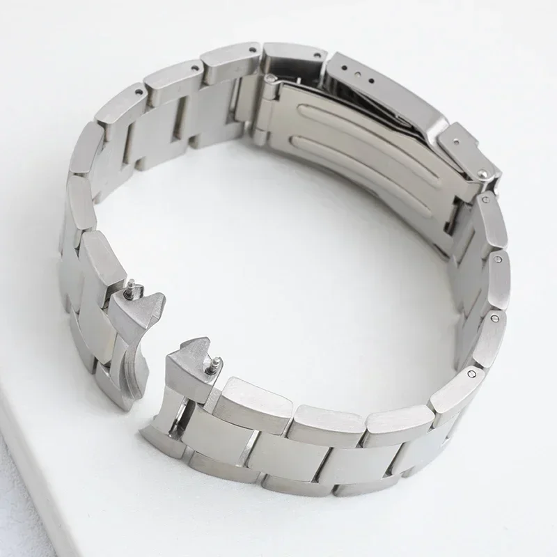 New 316L Quality Solid Stainless Steel Wristband For T120 Watchband 22mm Fit For Tissot Strap T120417 Silver Metal Bracelet