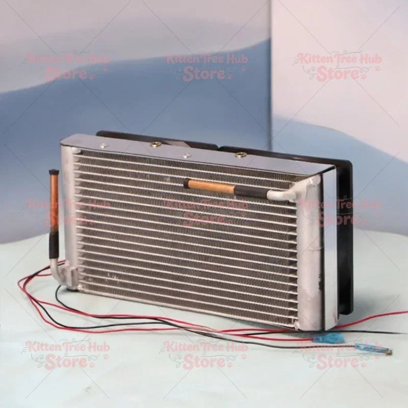 WT1216P2 Miniature Mini Air-cooled Micro-channel Radiator Cold Heat Exchanger Evaporator