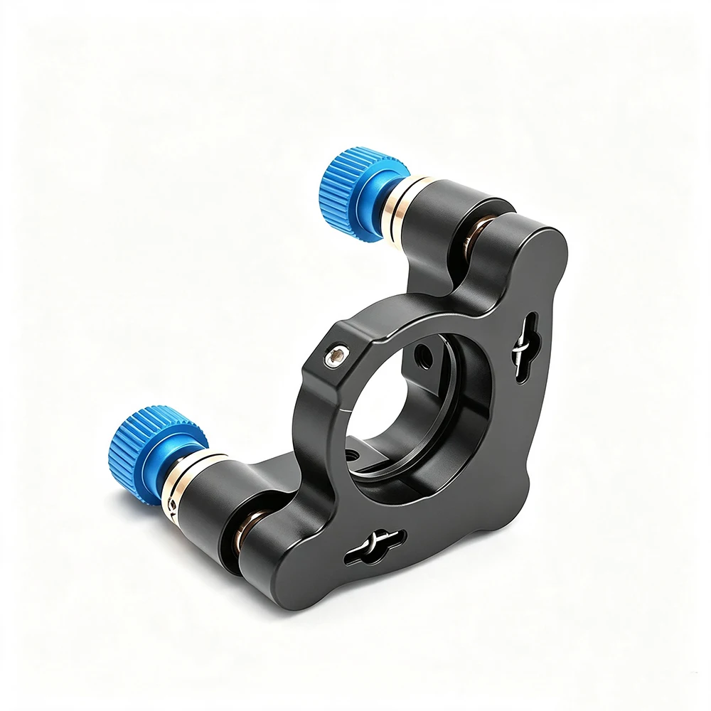 O‑Type Optical Adjustment Mount 2 Axis 3 Axis Set‑screw / Retaining‑ring Fixation Flexible Spring Mirror Holder for Optical Lens