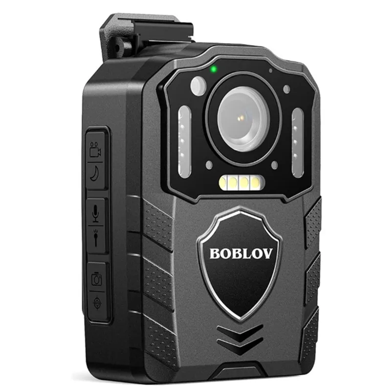 BOBLOV KJ25 1080P Body Cam 3000mAh batería Mini cámara policía Bodycam visión nocturna para senderismo aplicación de la ley caminar a mascotas