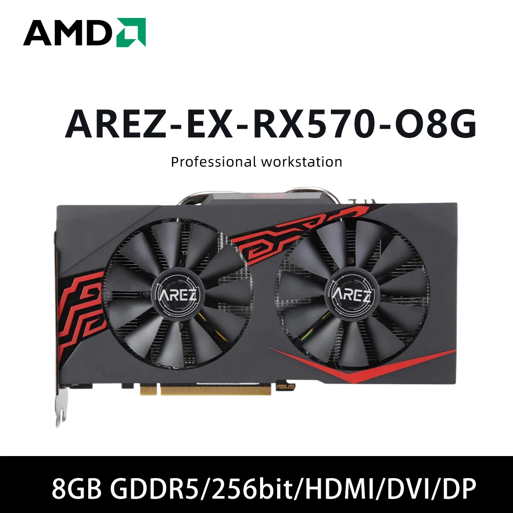 Amd Rx 570 8GB Gpu …
