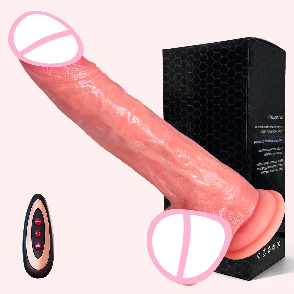 Thrusting Dildo Vibrator Sex Toys For Women G Spot Vagina Anal Stimulation With 9 Vibration 9 Telescopic Adult Toys For Couple