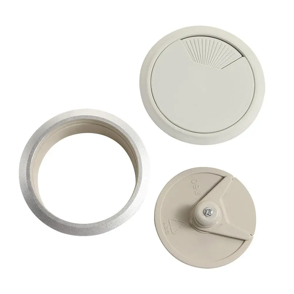 Dekorative Faden Organizer Möbel Hardware Computer Schreibtisch Kabel Loch Abdeckung Tisch Tülle Draht Lagerung Rack Linie Loch Abdeckung