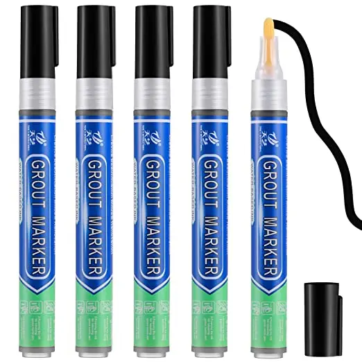 5Pcs Filler Tile Pens Anti-Mould Grout Marker Professional Adhesion Water-Resistant Decontamination Pen Household