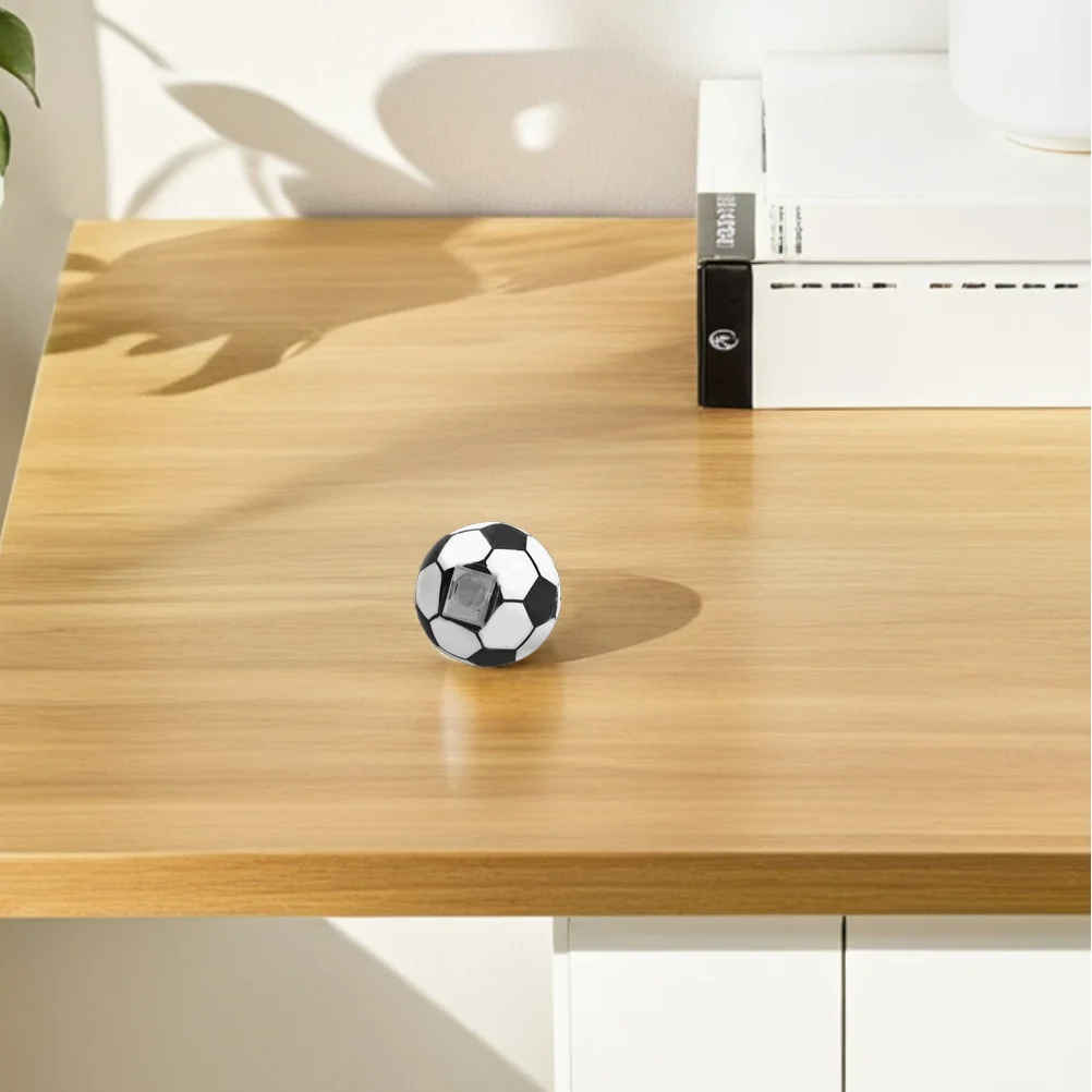 

10Pcs Creative Football Shaped Pencil Sharpener for Students Single Hole Portable Handheld Classroom School Stationery