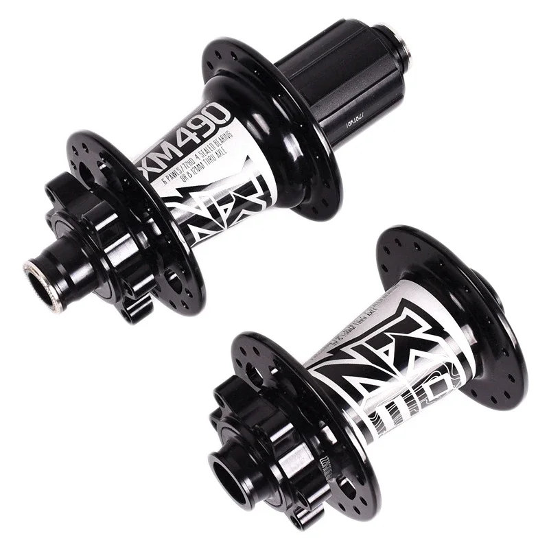 KOOZER XM490 Flower Drum 6 Claws 72 Rings 4 Peilin High Quality Mountain Bike Flower Drum Bike Hubs Barrel Shaft 28/32/36 Holes